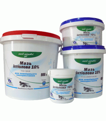Мазь Іхтіолова 10% полімерний контейнер